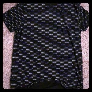 Nana Judy black short sleeve shirt.